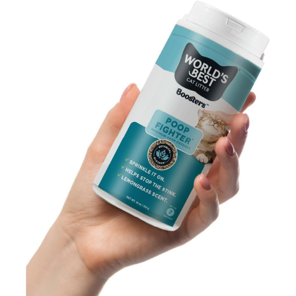 World's Best Cat Litter Poop Fighter Boosters, 18 oz. — product image 3