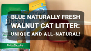 Read more about the article BLUE Naturally Fresh Walnut Cat Litter: Unique and All-Natural!